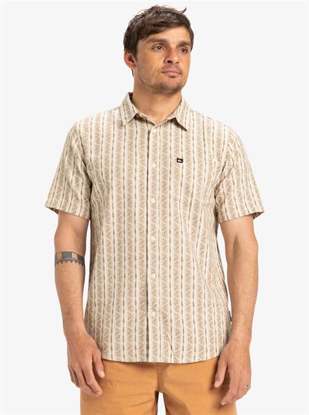 Quiksilver Street Way - Overhemd met korte mouwen voor heren