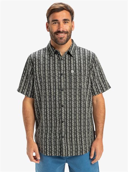 Quiksilver Street Way - Overhemd met korte mouwen voor heren