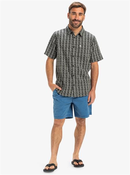 Quiksilver Street Way - Overhemd met korte mouwen voor heren