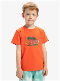 Quiksilver Sunny Palms - T-shirt met korte mouwen voor jongens 2 - 7