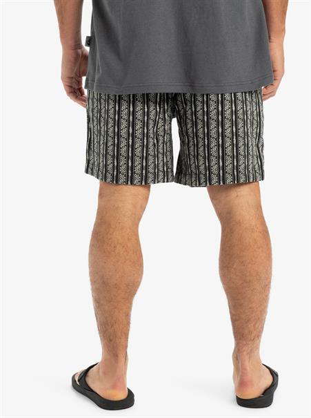 Quiksilver Taxer Jacquard Street Way 18" - Corduroy walkshort voor heren