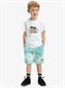 Quiksilver Tie Dye - Shorts met elastische taille voor jongens 2 - 7