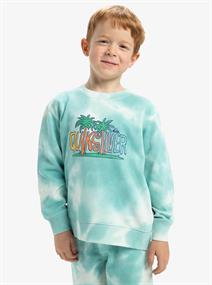 Quiksilver Tie Dye - Sweatshirt met ronde hals voor jongens 2 - 7