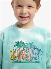 Quiksilver Tie Dye - Sweatshirt met ronde hals voor jongens 2 - 7