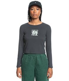 Quiksilver Uni Rib - Womens Surf Lifestyle Long Sleeve T-shir