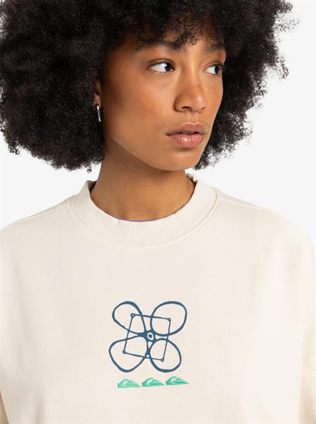 Quiksilver Workwear - Crew Neck Sweatshirt for Women
