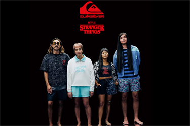 Quiksilver X Stranger Things