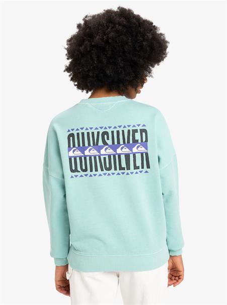 Quiksilver Übergroß – Sweatshirt mit Rundhalsausschnitt für Damen