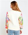 Rip Curl Crew Wavy Print - Dames Surf Lifestyle Pull-Over