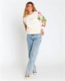 Rip Curl Crew Wavy Print - Dames Surf Lifestyle Pull-Over