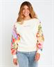 Rip Curl Crew Wavy Print - Dames Surf Lifestyle Pull-Over