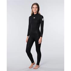 Rip Curl Dames Freelite 4/3 Wetsuit met rugritssluiting