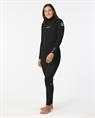 Rip Curl Dawn Patrol - 3/2mm Perf Wetsuit met Borstrits voor Dames