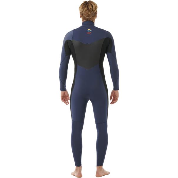 Rip Curl Dawn Patrol 4/3 Chest Zip Wetsuit voor Heren