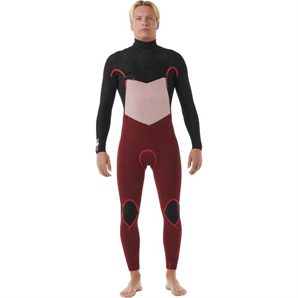 Rip Curl Dawn Patrol 4/3 Chest Zip Wetsuit voor Heren