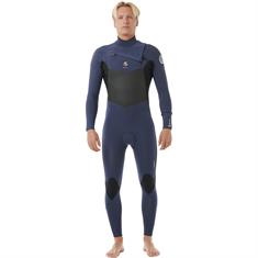 Rip Curl Dawn Patrol 4/3mm Chest Zip Wetsuit for Men