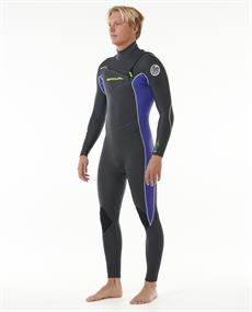 Rip Curl Dawn Patrol Perf Chest Zip 3/2mm - Heren Wetsuit
