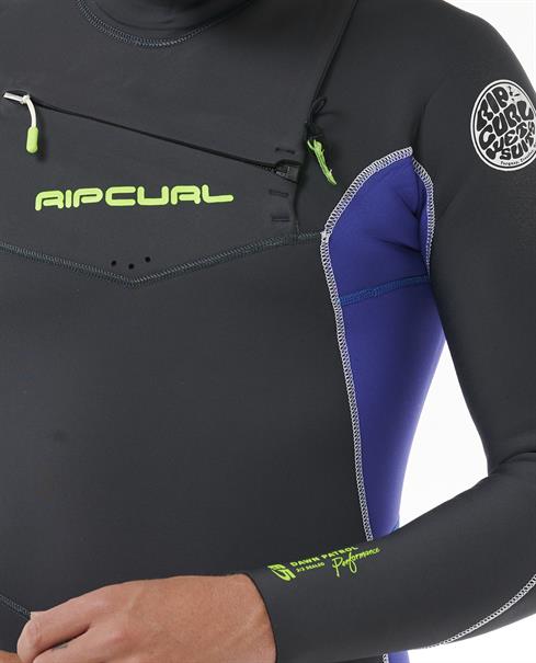 Rip Curl Dawn Patrol Perf Chest Zip 3/2mm - Heren Wetsuit