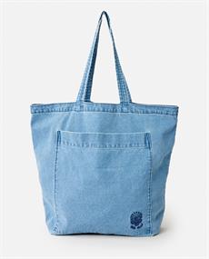 Rip Curl Distressed Denim Tote Bag