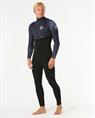Rip Curl E Bomb 4/3GB Z/Zip Free Steamer - Heren Wetsuit
