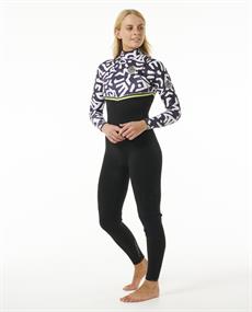 Rip Curl Ebomb 4/3mm Sublime dames wetsuit zonder rits