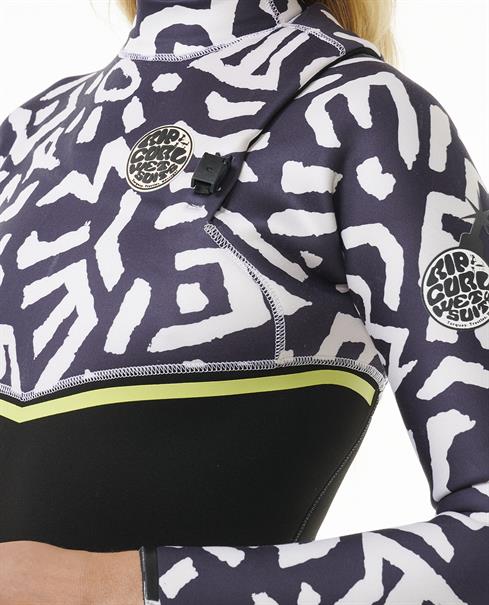 Rip Curl Ebomb 4/3mm Sublime dames wetsuit zonder rits
