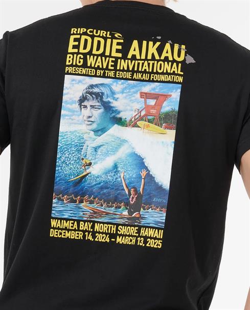 Rip Curl Eddie Would Go Poster - T-shirt