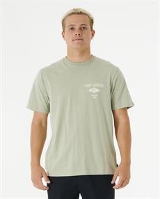 Rip Curl FADE OUT ICON TEE - Heren T-shirt
