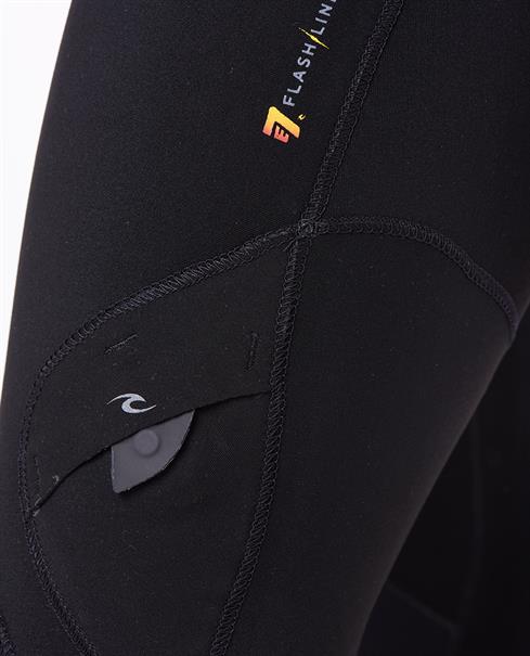 Rip Curl FBOMB HEATSEEKER 5/4 Hooded Zip Free -Wetsuit Heren