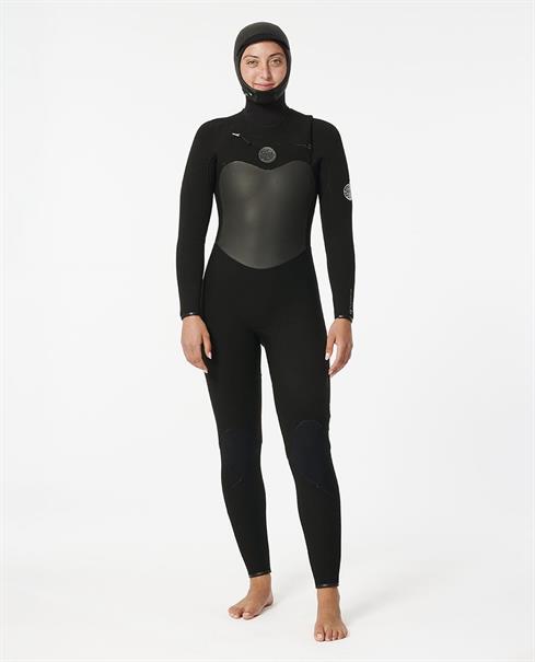 Rip Curl Flashbomb 6/4mm Gb Hooded Steamer - Womens Winter
