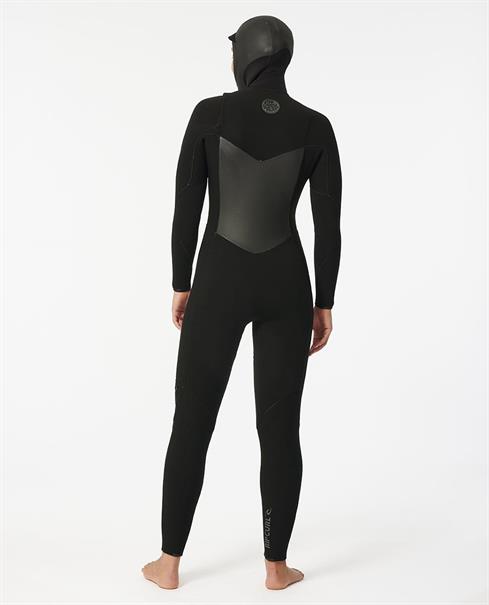 Rip Curl Flashbomb 6/4mm Gb Hooded Steamer - Womens Winter