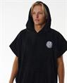 Rip Curl Handdoek met logo en capuchon - Surfponcho voor heren