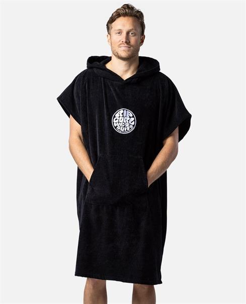 Rip Curl Handdoek met logo en capuchon - Surfponcho voor heren