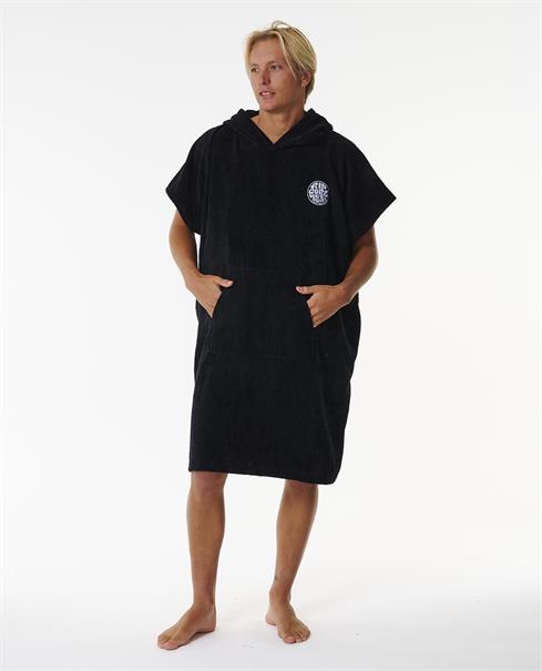 Rip Curl Handdoek met logo en capuchon - Surfponcho voor heren