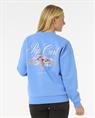 Rip Curl Hibiscus Diamond Heritage Crew Fleece