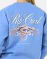 Rip Curl Hibiscus Diamond Heritage Crew Fleece