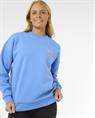 Rip Curl Hibiscus Diamond Heritage Crew Fleece