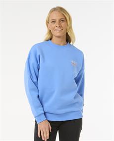 Rip Curl Hibiscus Diamond Heritage Crew Fleece