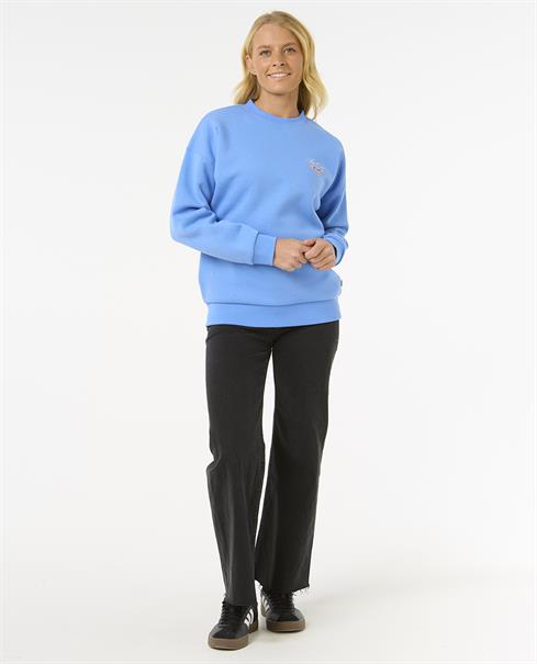 Rip Curl Hibiscus Diamond Heritage Crew Fleece