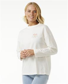 Rip Curl Hypnotic Eye Heritage - Womens Long Sleeve T-shirt