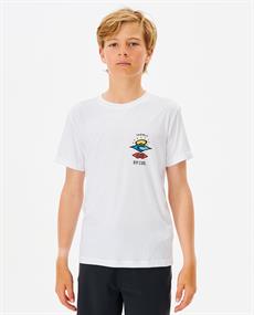 Rip Curl Icons Surflite S/S Rash V-boy