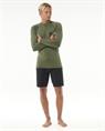 Rip Curl Icons Upf Brushed L/S - Mens Long Sleeve Rash Vest