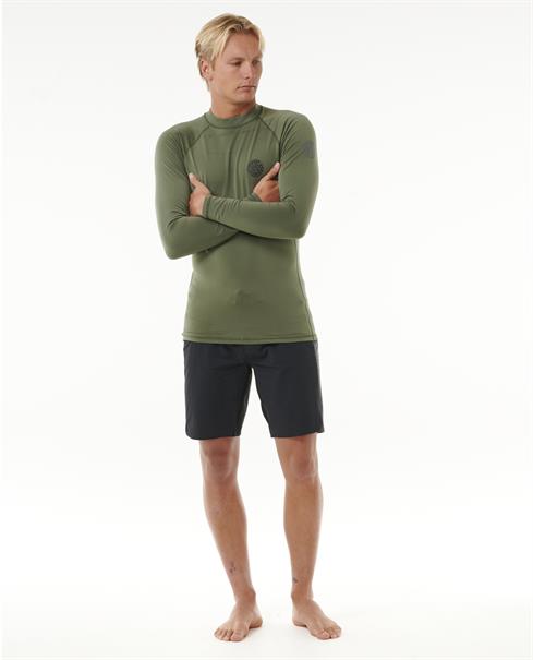 Rip Curl Icons Upf Brushed L/S - Mens Long Sleeve Rash Vest