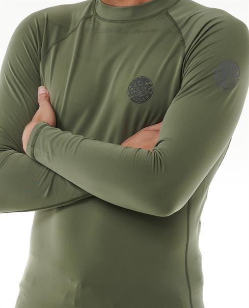 Rip Curl Icons Upf Brushed L/S - Mens Long Sleeve Rash Vest