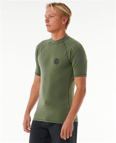 Rip Curl Icons Upf Brushed S/S - Mens Short Sleeve Rash Ves