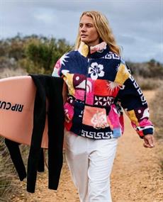 Rip Curl Keepsakes - Womens Surf Lifestyle Polar Fleece Sweater