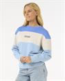Rip Curl Las Dalias Colourblock Crew Fleece