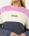 Rip Curl Las Dalias Colourblock Crew Fleece