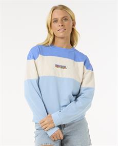 Rip Curl Las Dalias Colourblock Crew Fleece