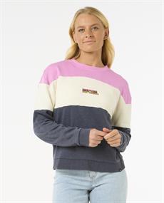 Rip Curl Las Dalias Colourblock Crew Fleece